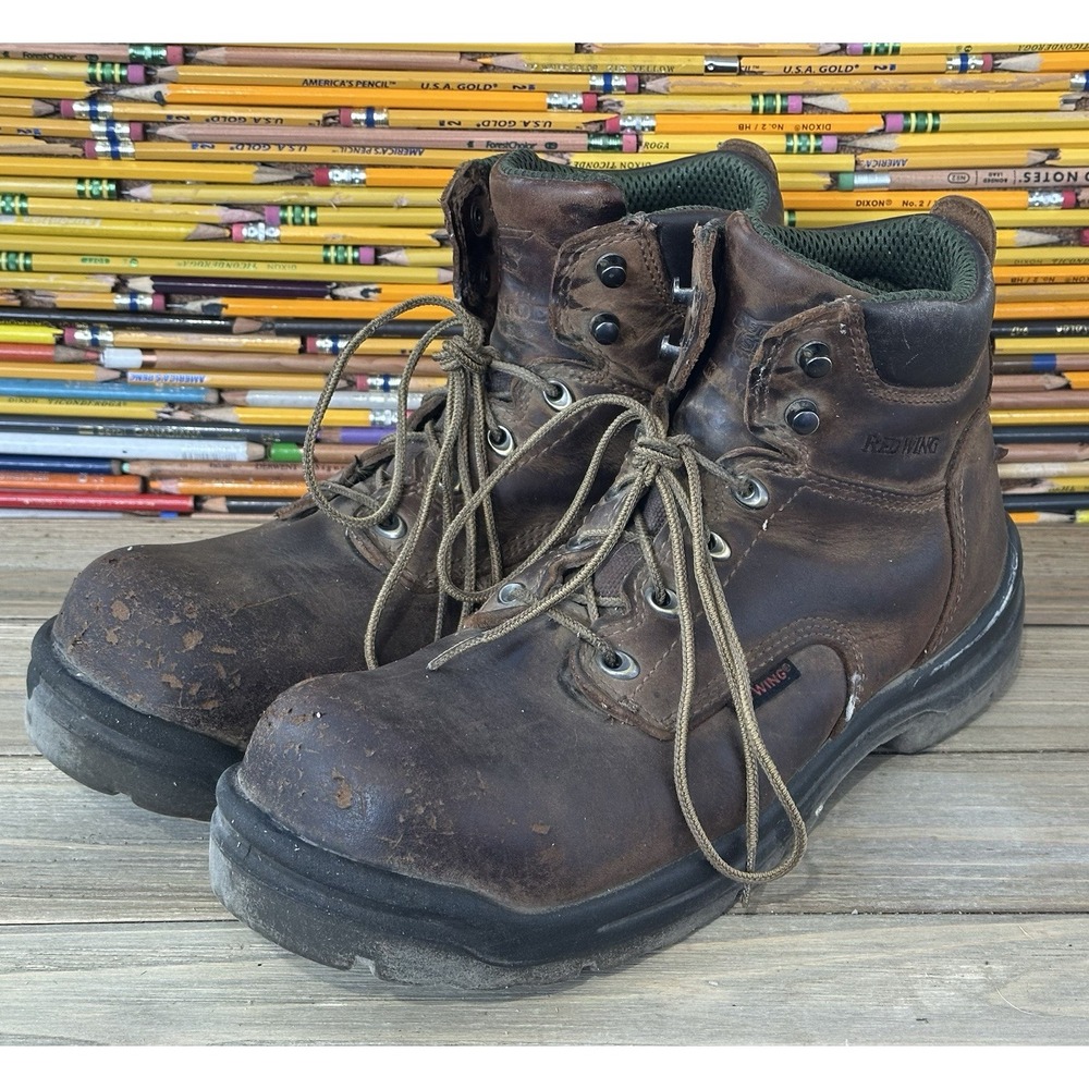 RED WING King Work Boots 6" Waterproof Safety Toe Men's Size 12